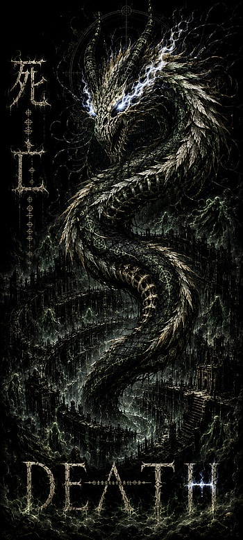 Death, Fan Art, AI Art, Amoled HD phone wallpaper