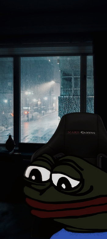 Peepo sadge, meme, sad HD phone wallpaper