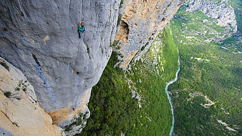 Verdon Gorge, Climbing HD wallpaper