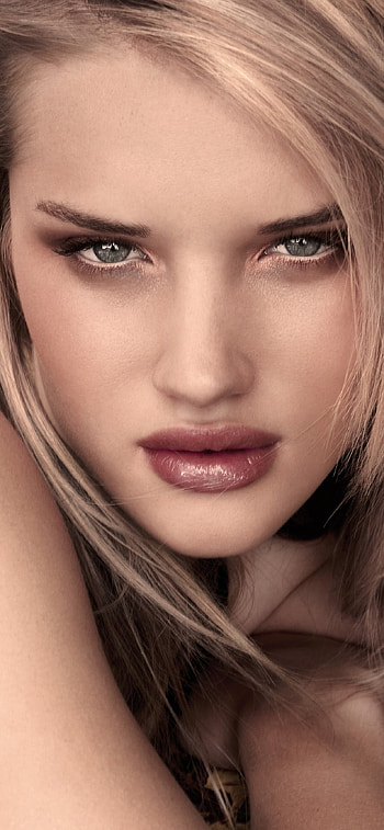 Rosie Huntington-Whiteley, Close-up Portrait, XS Max HD phone wallpaper