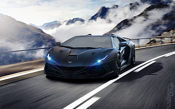 Insane Lamborghini Aventador HD wallpaper