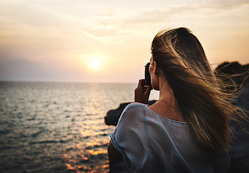 Girl Taking A In Nature , graphy, nature, girls, camera HD wallpaper