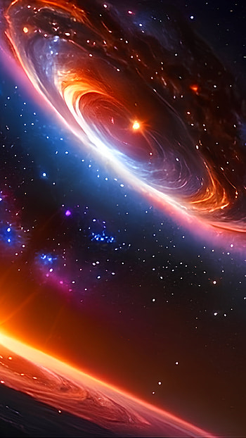 Warped space, Sci Fi, space HD phone wallpaper