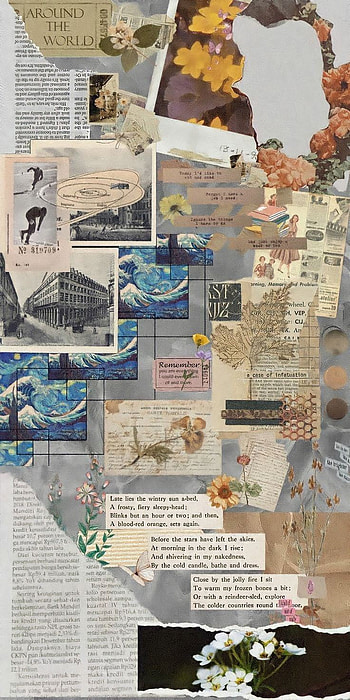 Aesthetic collage, world, organism HD phone wallpaper
