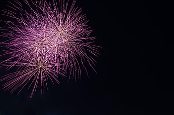 Holidays, Salute, Violet, Sparks, Purple, Fireworks, Firework HD wallpaper