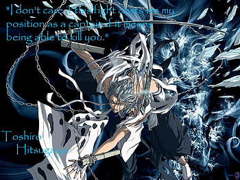 Toshiro Captain of Squad 10, blue, frost, white, cold, toshiro, zanpaktou, hitsugaya, captain, bleach, white hair, short hair, ice HD wallpaper
