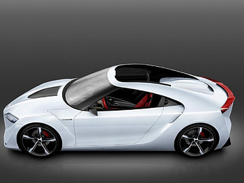 toyota hs ft concept top view, view, top, toyota hs ft concept HD wallpaper