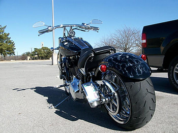 Kustom Painted, motorcycle, bike, harley davidson, chopper HD wallpaper