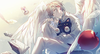 Kanae - Virtual Youtuber, angel, Kanae (Virtual Youtuber), Anime, Virtual Youtuber, anime angel HD wallpaper