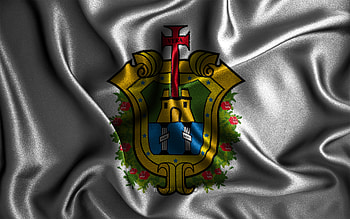 Veracruz flag, , silk wavy flags, mexican states, Day of Veracruz, fabric flags, Flag of Veracruz, 3D art, Veracruz, North America, States of Mexico, Veracruz 3D flag, Mexico HD wallpaper
