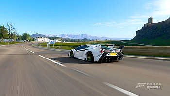 Lamborghini Venono, video game, Forza Horizon 4 HD wallpaper