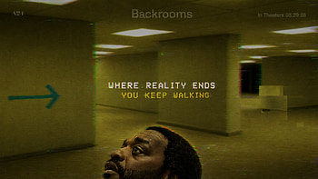 Backrooms — Where Reality Ends, Hallway, Man, Horror, Meme HD wallpaper