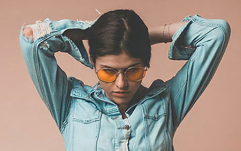 Alexandra Daddario, 2020, actress, yellow goggles HD wallpaper