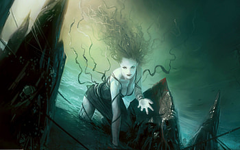 Fantasy, woman, female, artistic HD wallpaper