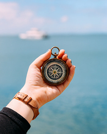 Hand, Miscellanea, Miscellaneous, Blur, Smooth, Journey, Compass HD phone wallpaper