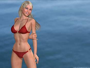 beach_babe, cool, beach-babe HD wallpaper