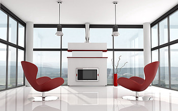 Interior, Miscellanea, Miscellaneous, Design, Room, Armchair, Fireplace, Modernity HD wallpaper