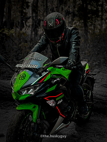 Ninja 650, automotive lighting, motorcycle HD phone wallpaper