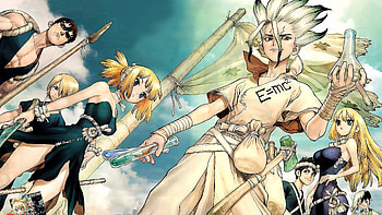 Two Million Years in the Making, Dr.STONE HD wallpaper