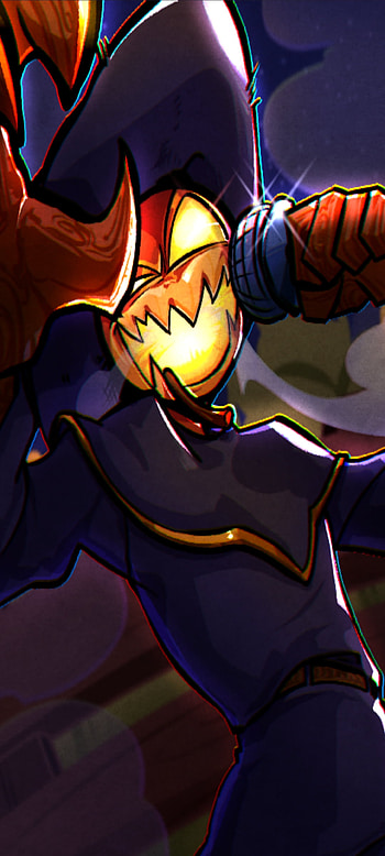 zardy, art, glass, juego, fnf HD phone wallpaper