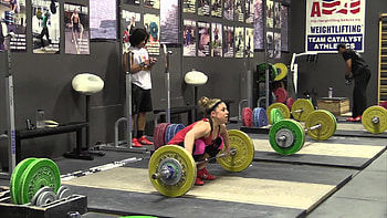 Olympic Weightlifting 2-25-15 - Snatch, Back Squat, Clean, Power Snatch, Snatch Pull on Riser HD wallpaper
