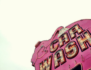 Building, Miscellanea, Miscellaneous, Facade, Seattle, Car Wash HD wallpaper