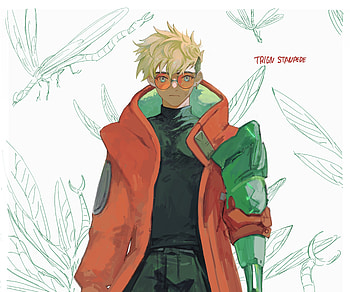 Vash the Stampede, Vash the Stampede, Anime, Trigun stampede HD wallpaper