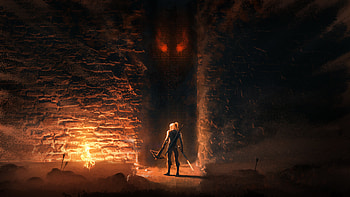The Witcher, Geralt of Rivia, hunter, artwork HD wallpaper