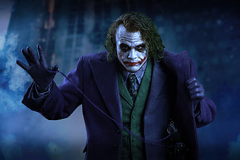 Heath Ledger Joker , joker, supervillain, superheroes, artist, artwork, digital-art, artstation HD wallpaper