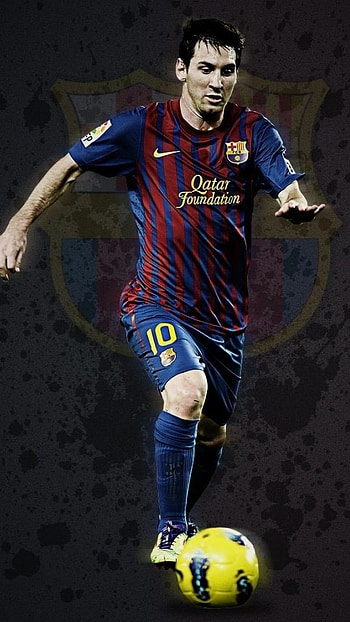 Messi, FC Barcelona HD phone wallpaper