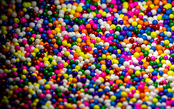 Sprinkle, balls, colorful HD wallpaper