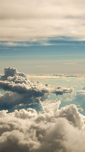 Aircraft window , Travel sky, , Clouds HD phone wallpaper
