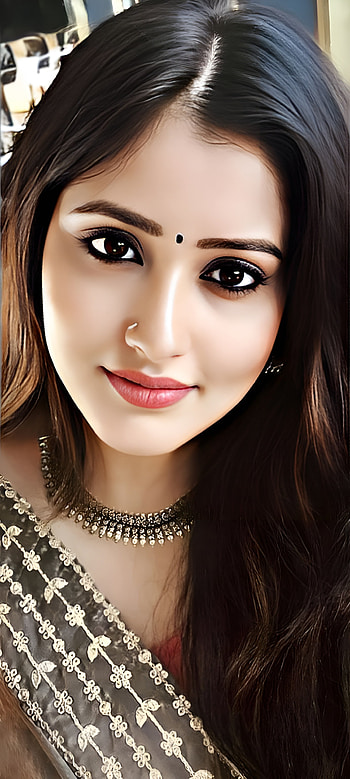 Beautiful girl, lip, eye_liner HD phone wallpaper