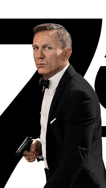Daniel Craig, No Time to Die HD phone wallpaper