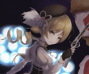 Mami Tomoe, Mami Tomoe, Anime, Puella Magi Madoka Magica HD wallpaper