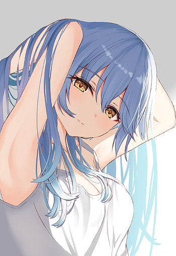 Virtual youtuber, anime girl HD phone wallpaper