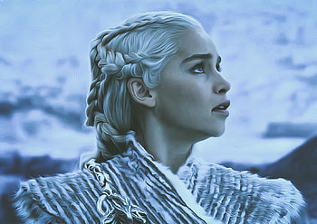 Game Of Thrones Season 8 Daenerys Targaryen, game-of-thrones-season-8, daenerys-targaryen, game-of-thrones, tv-shows, artist, artwork, deviantart HD wallpaper