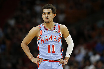 Best rookie in Atlanta Hawks history, Trae Young HD wallpaper