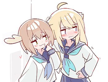 Noko Shikanoko and Torako Koshi, Anime, My Deer Friend Nokotan, Noko Shikanoko, Torako Koshi HD wallpaper