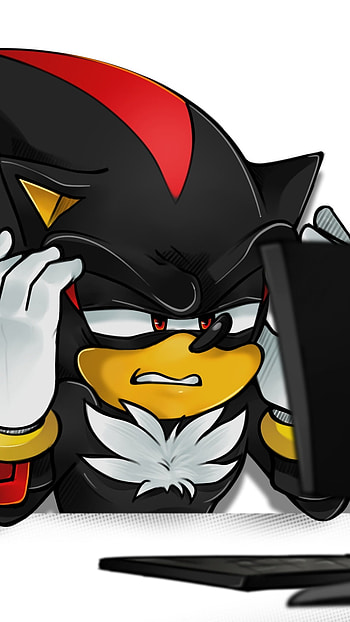 Shadow The Hedgehog, Art HD phone wallpaper