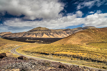 Nature, Sky, Mountains, Road, Winding, Sinuous HD wallpaper