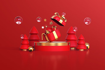 ️, New Year, Fir tree, Christmas, Decorations HD wallpaper