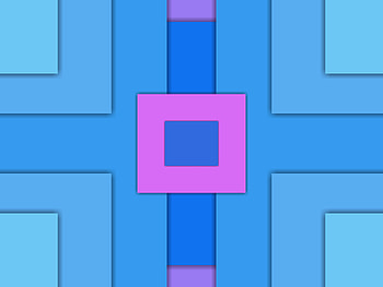 Squares, abstract, material design HD wallpaper