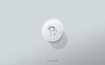 Bitcoin Cash logo, white background, Bitcoin Cash 3d logo, 3d art, Bitcoin Cash, 3d Bitcoin Cash emblem, creative art, Bitcoin Cash emblem HD wallpaper