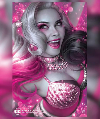 Harley Quinn In Pink, magenta HD phone wallpaper