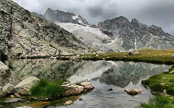 Landscape, Mountains, Lakes HD wallpaper
