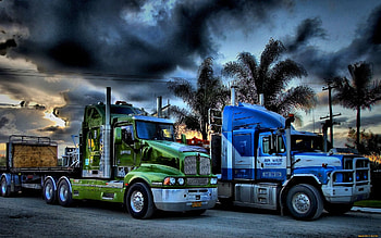 Trucks, Transport, Auto HD wallpaper