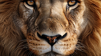 Majestic AI-Generated Lion, AI Art, Animal, lion HD wallpaper