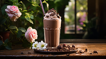 Chocolate Milkshake Delight, Chocolate Milkshake, food, milkshake HD wallpaper