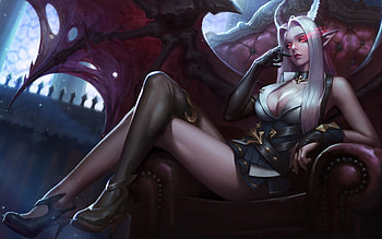 Demoness, women, CG, Fantasy HD wallpaper